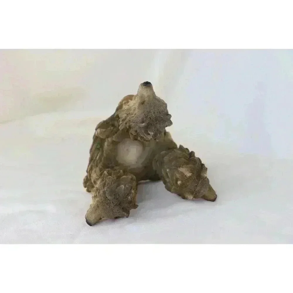 Three wolf head, Candle Holder, Wildlife,‎ cabin décor, outdoorsy,